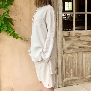 מכנסי ברמודה פשתן | The Linen Bermuda Shorts